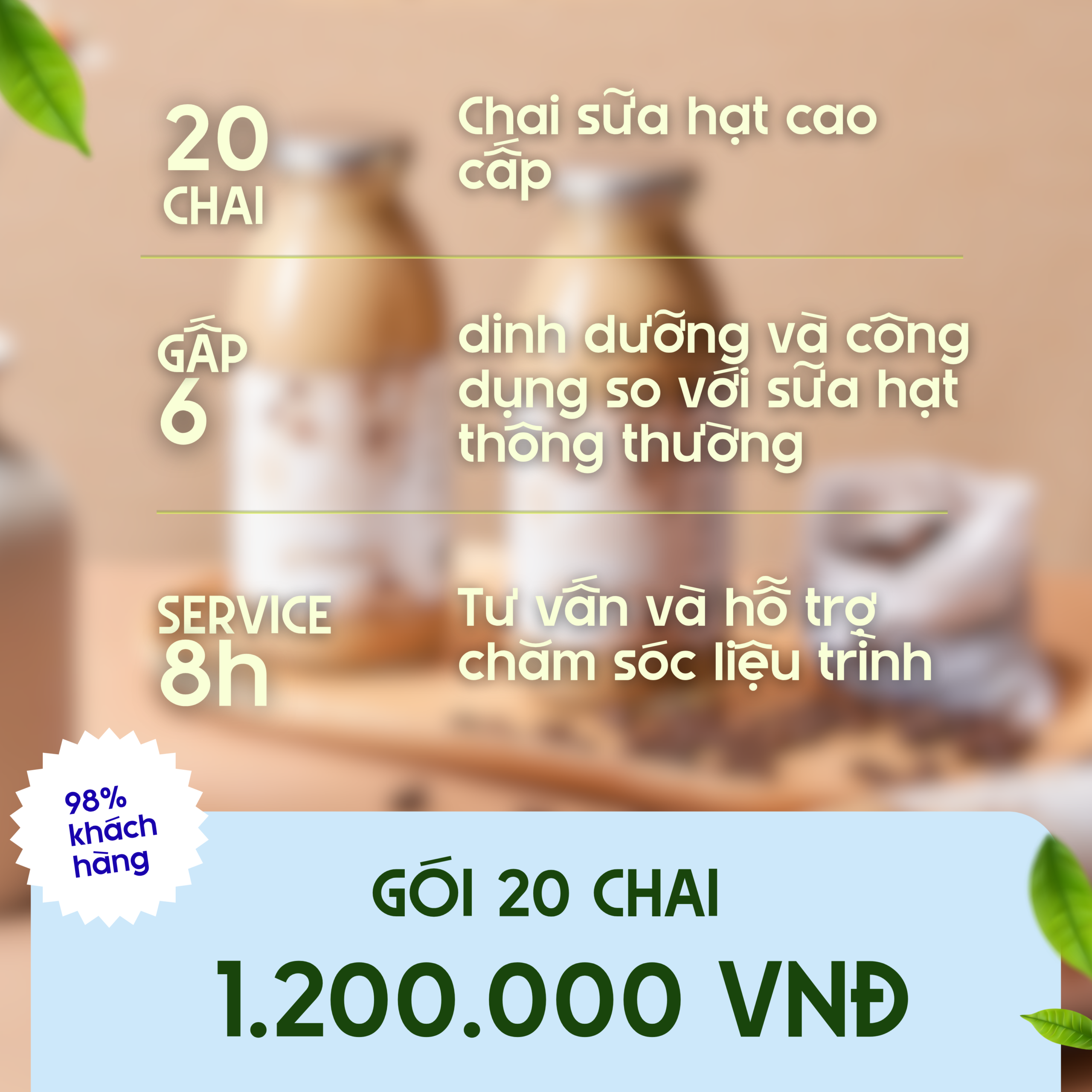 Gói 20 chai
