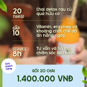 Gói 20 chai