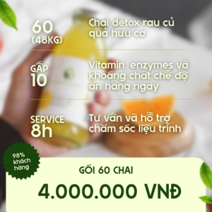 Gói 60 chai